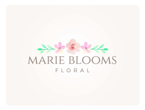 Logo-Design von wonderland für Marie Blooms Floral | Design: #7585800