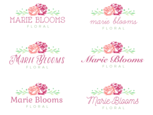 Logo-Design von wonderland für Marie Blooms Floral | Design: #8169476