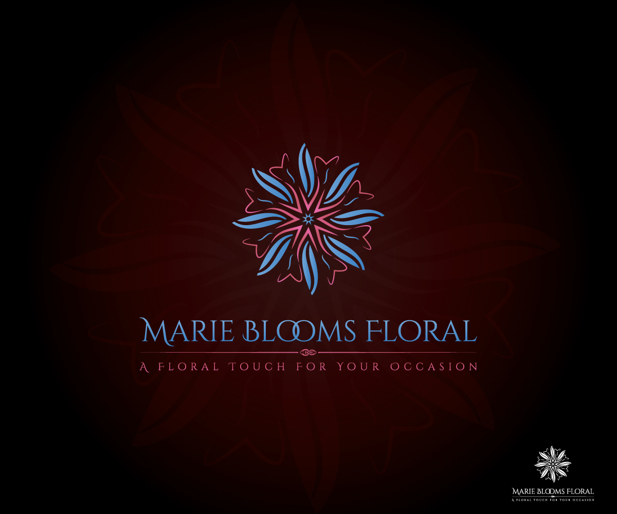 Diseño de Logo por noishotori para Marie Blooms Floral | Diseño #8009503