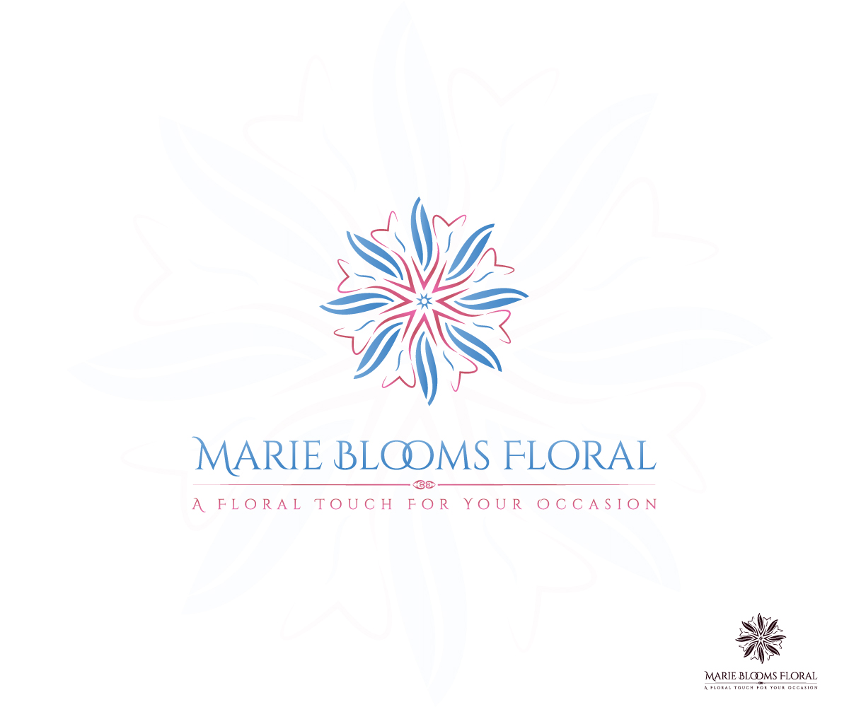 Diseño de Logo por noishotori para Marie Blooms Floral | Diseño #8009506
