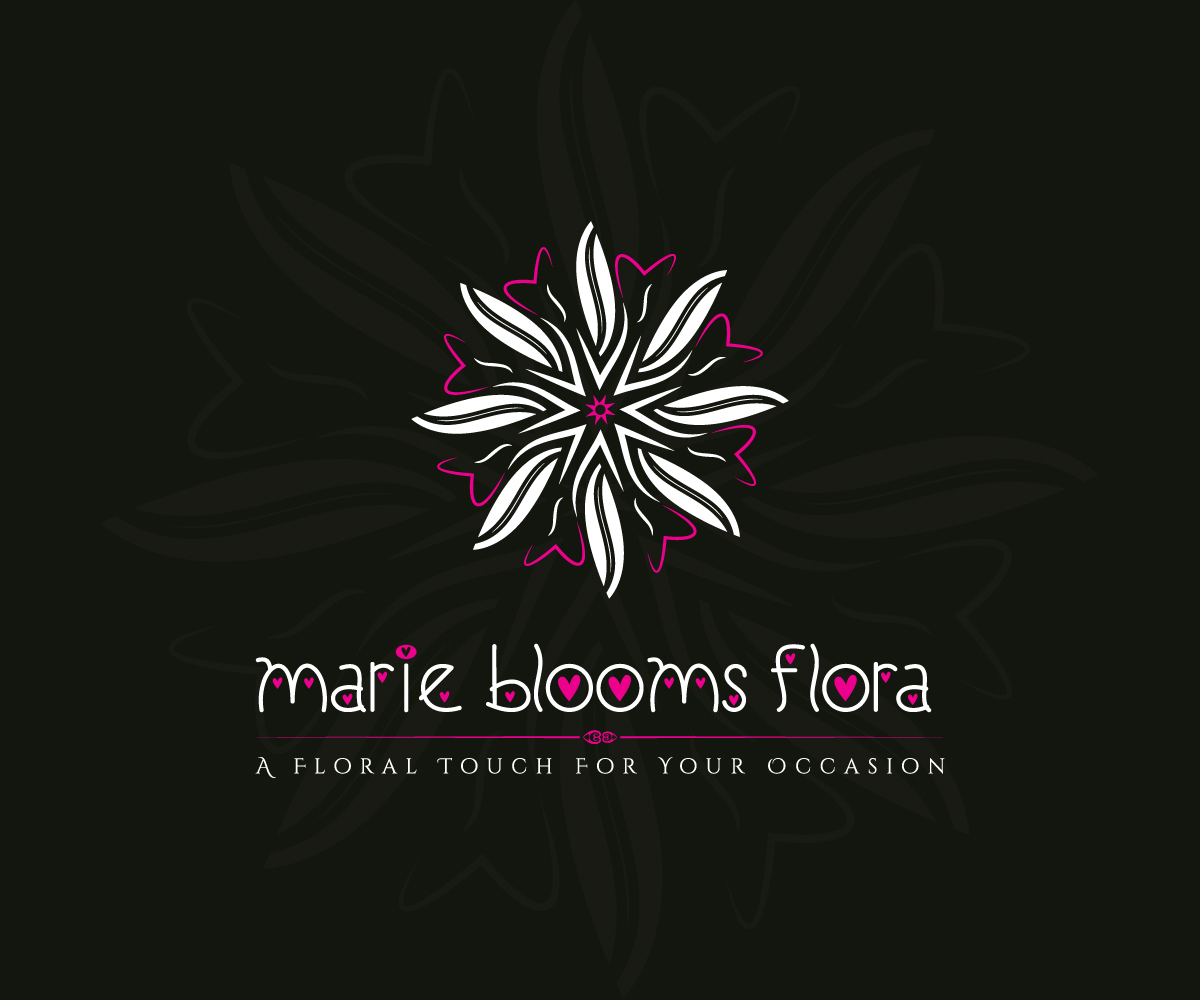 Logo Design by noishotori for Marie Blooms Floral | Design #8009514
