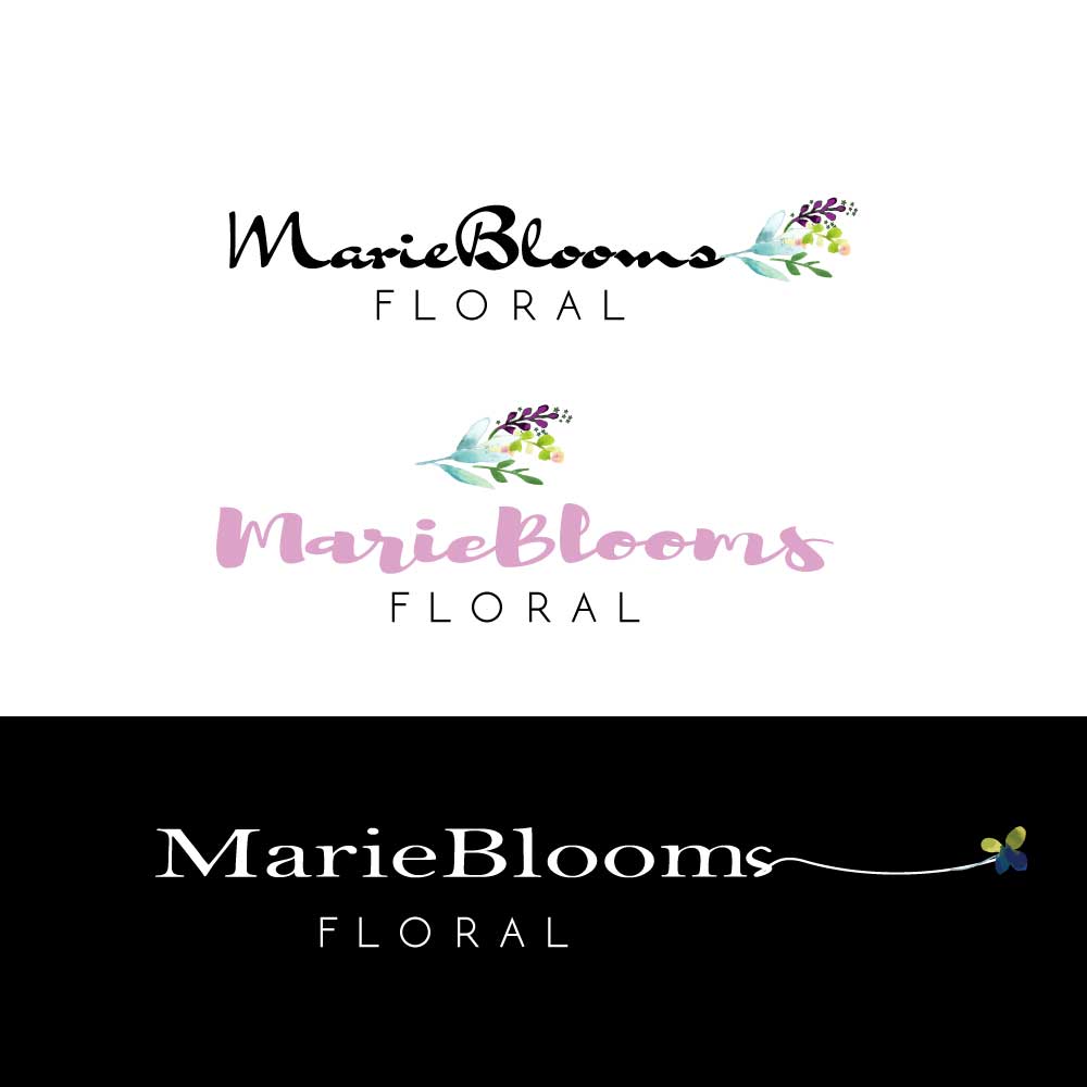 Logo-Design von cadwina für Marie Blooms Floral | Design #8156640