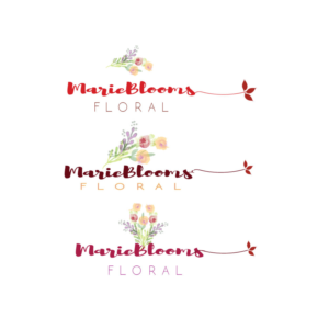 Diseño de Logo por cadwina para Marie Blooms Floral | Diseño: #8216312