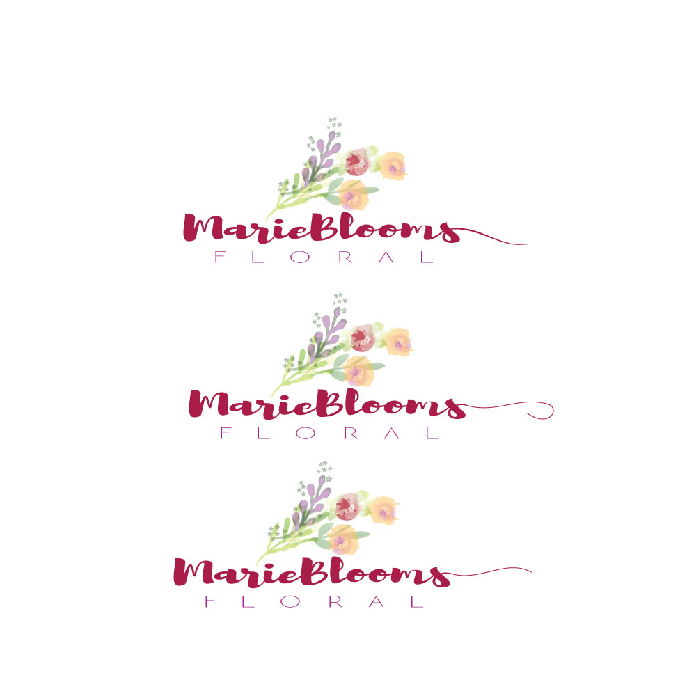 Logo-Design von cadwina für Marie Blooms Floral | Design #8216965