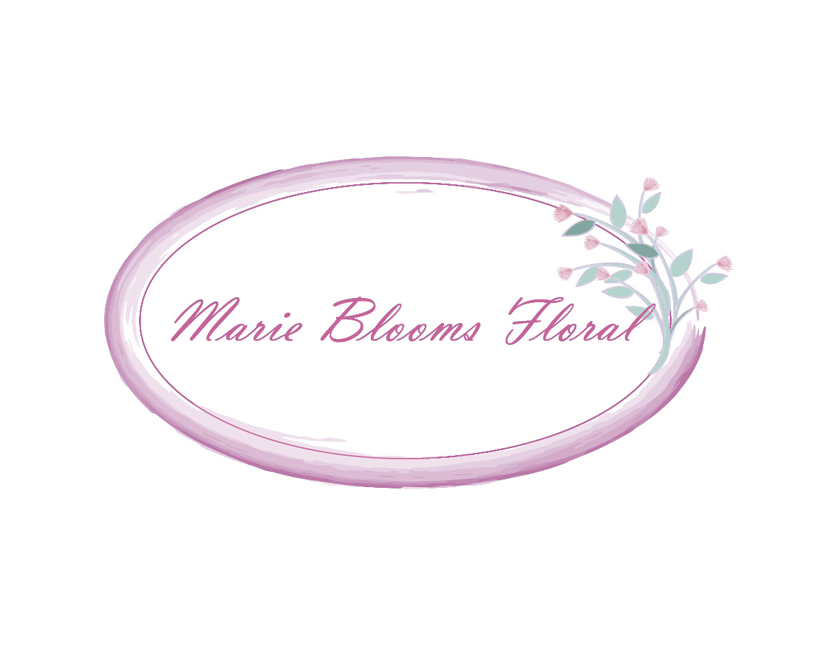 Logo Design by lorena__gs for Marie Blooms Floral | Design #7995339