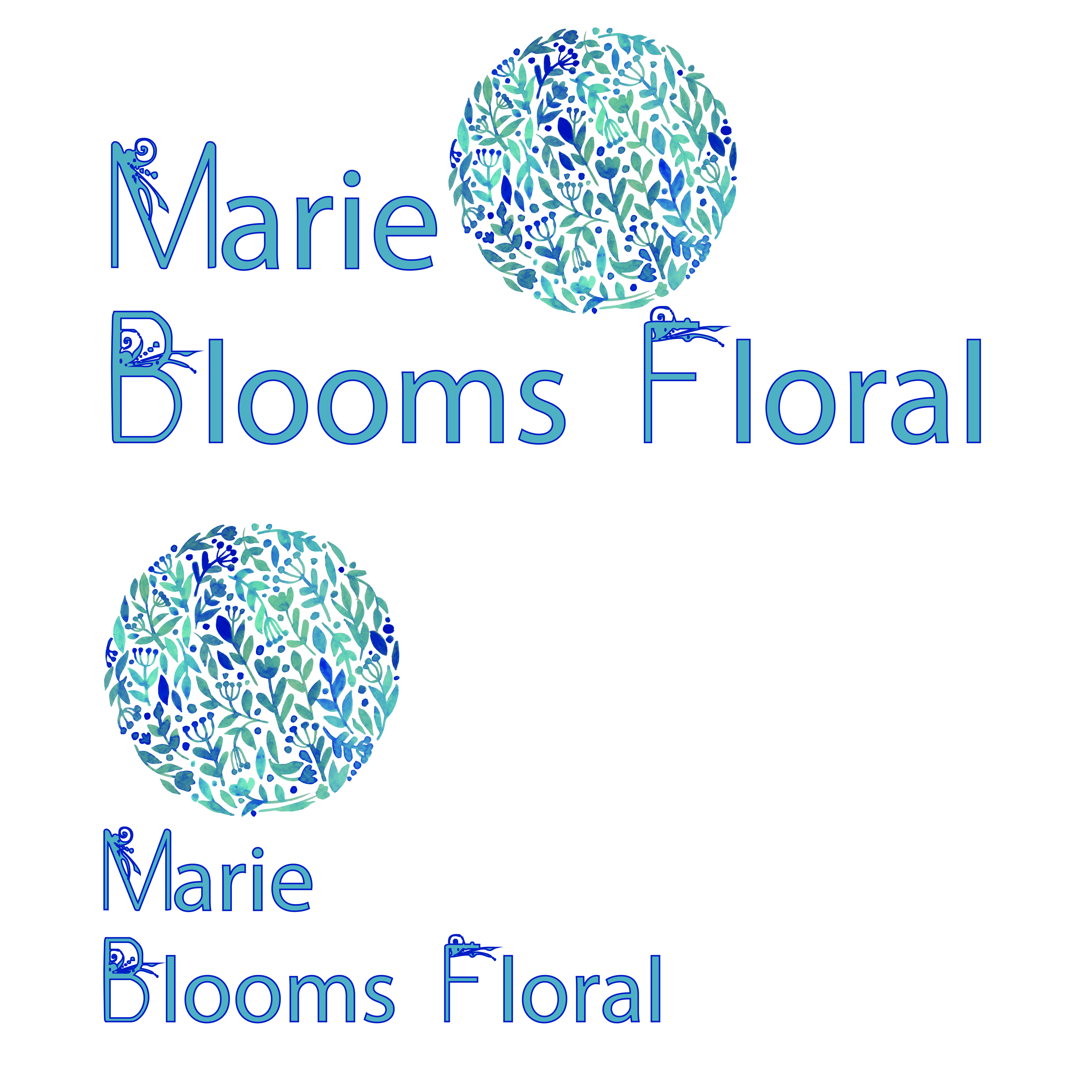 Diseño de Logo por rusdibaarram para Marie Blooms Floral | Diseño #8164586