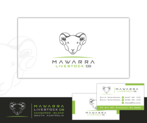 MAWARRA LIVESTOCK CO. | Logo Design by Living Horses Graphics