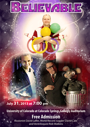 Poster for a variety show