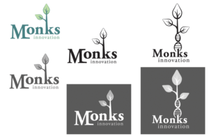 Logo Design by sarcasmosaur for Monks Innovation | Design #7583549