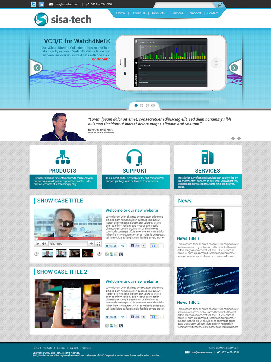 Web Design by Visualland for iQ Consult Pty Limited | Design #1907499