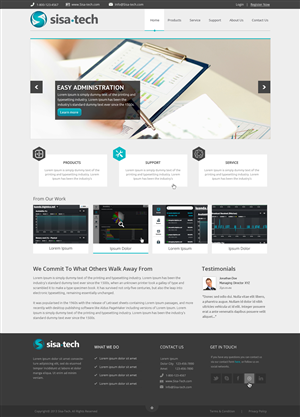 Web Design by OM for iQ Consult Pty Limited | Design: #1920653