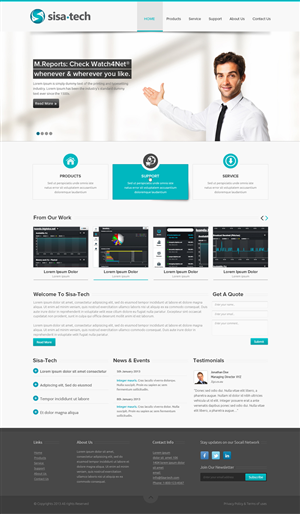 Web Design by OM for iQ Consult Pty Limited | Design: #1920677