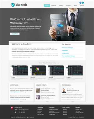 Web Design by OM for iQ Consult Pty Limited | Design: #1925264