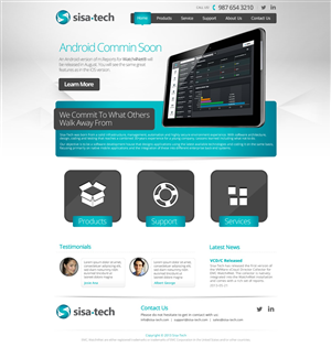 Web Design by TechWise for iQ Consult Pty Limited | Design: #1906422