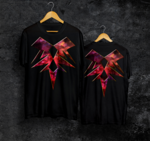 Theme : Black Tshirt - Simple/Stylish Design | Diseño de Camiseta por Light Hand Design