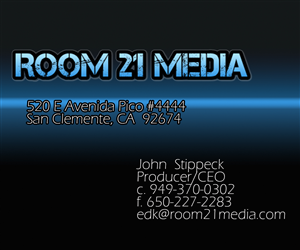 Diseño de Tarjeta de Presentación por Cordell Photographic Imaging para Room 21 Media | Diseño #1895593