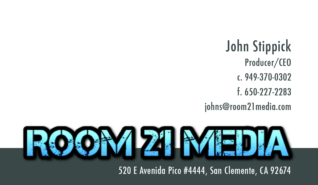 Diseño de Tarjeta de Presentación por KMK ARTS para Room 21 Media | Diseño #1894385