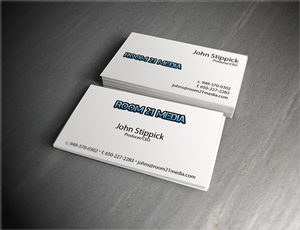 Diseño de Tarjeta de Presentación por NZ para Room 21 Media | Diseño: #1892146