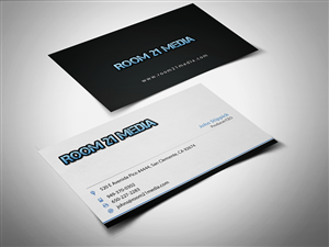Diseño de Tarjeta de Presentación por BrandWar para Room 21 Media | Diseño #1891218