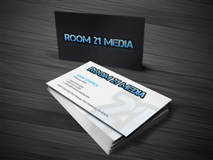Diseño de Tarjeta de Presentación por Atvento Graphics para Room 21 Media | Diseño: #1892005