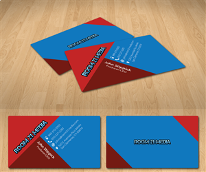 Diseño de Tarjeta de Presentación por Radu Borzea para Room 21 Media | Diseño: #1896444