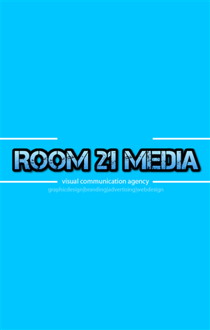 Diseño de Tarjeta de Presentación por Hammad Siddiqui para Room 21 Media | Diseño: #1892759
