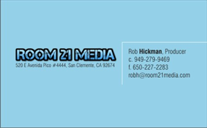 Diseño de Tarjeta de Presentación por Sunil Lal para Room 21 Media | Diseño #1892731