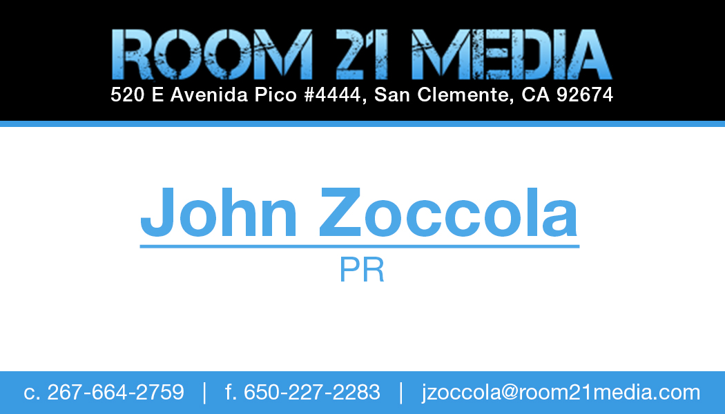 Diseño de Tarjeta de Presentación por dickenArt para Room 21 Media | Diseño #1893222