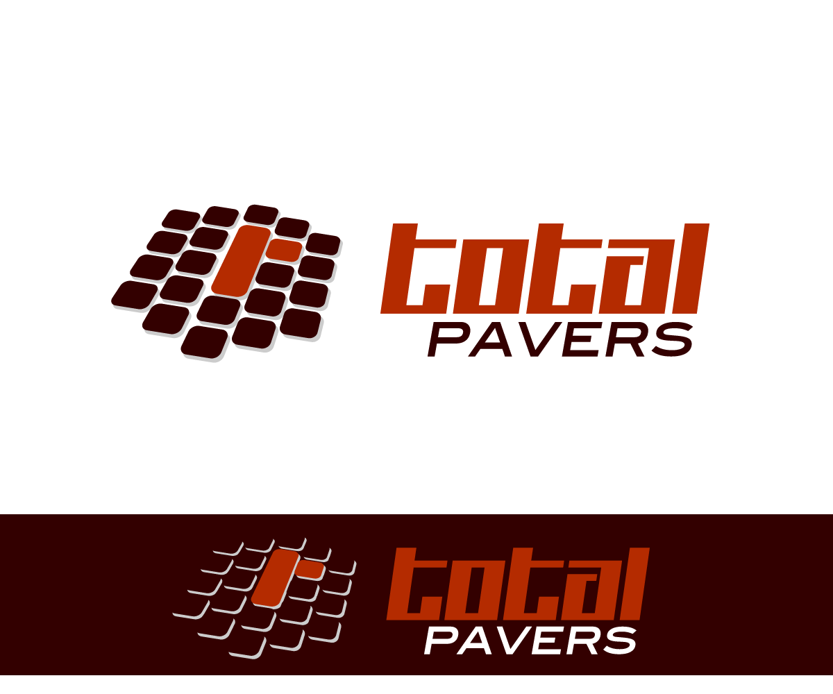 Logo Design by alcartoon for TOTAL PAVERS | Design #1940386