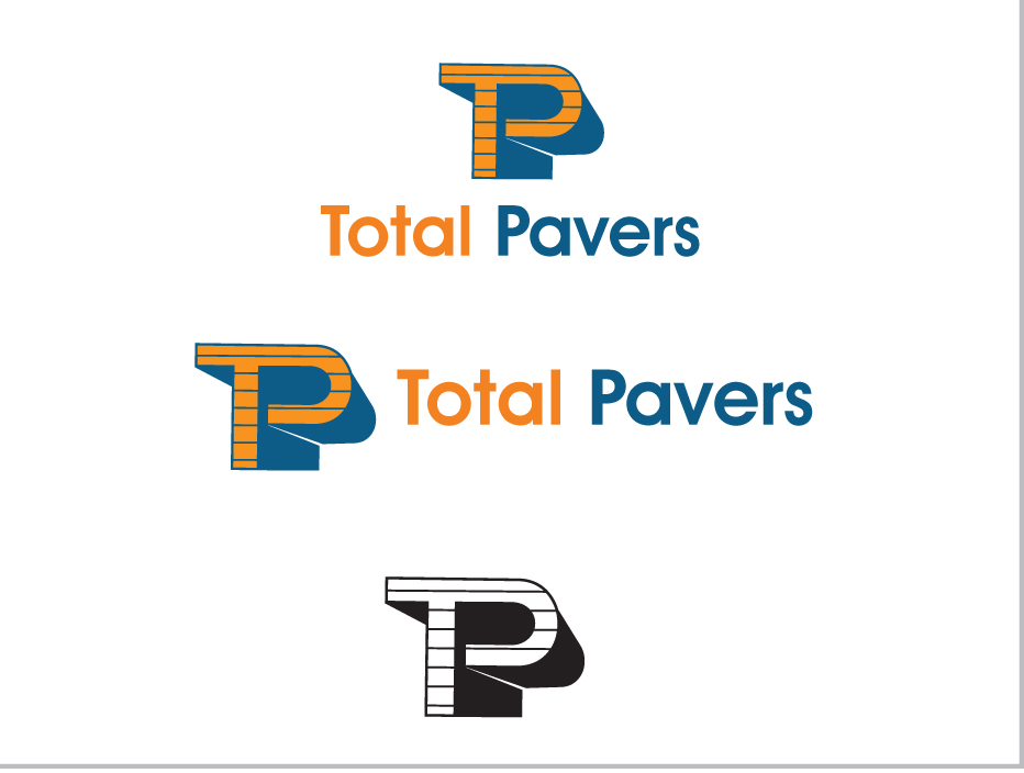 Logo Design by whitepaper for TOTAL PAVERS | Design #1912752