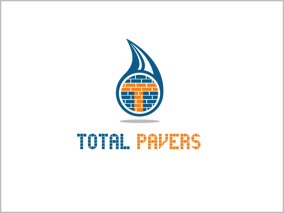 Logo Design by whitepaper for TOTAL PAVERS | Design #1928829