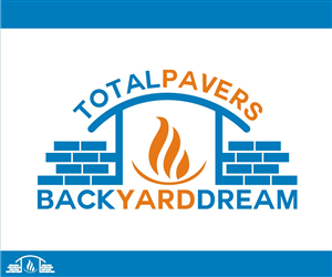 Logo Design by Crest Logo Designs for TOTAL PAVERS | Design: #1942531