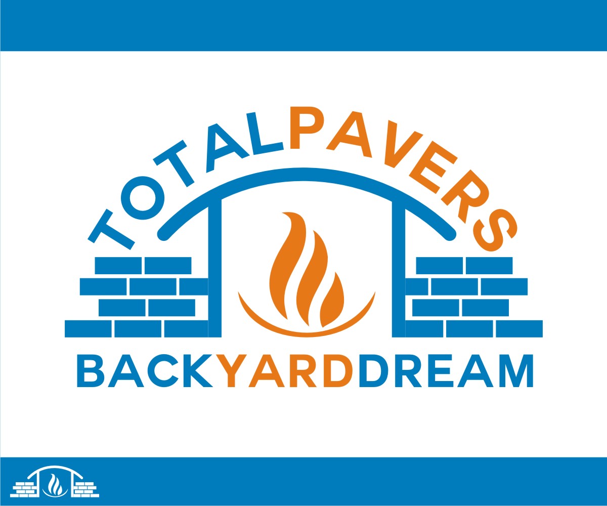 Logo Design by Crest Logo Designs for TOTAL PAVERS | Design #1942535