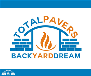 Logo Design by Crest Logo Designs for TOTAL PAVERS | Design: #1942535