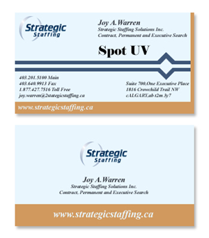 Business Card Design by DesignerUSK for Strategic Staffing Solutions Inc | Design: #2002959