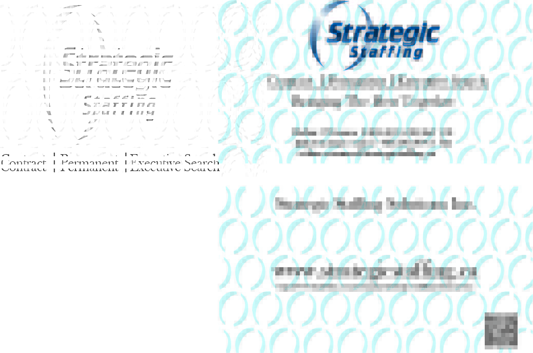 Business Card Design by Premier Designs for Strategic Staffing Solutions Inc | Design #1946798