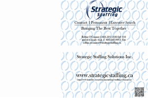 Business Card Design by Premier Designs for Strategic Staffing Solutions Inc | Design: #1946798