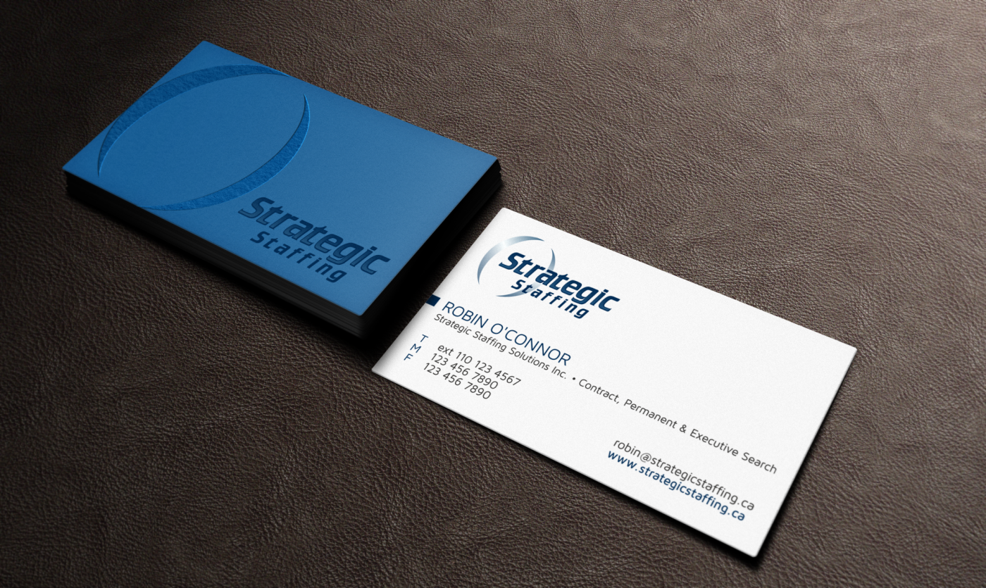 Business Card Design by HYPdesign for Strategic Staffing Solutions Inc | Design #1958254
