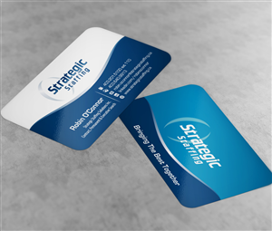 Business Card Design by navacreative for Strategic Staffing Solutions Inc | Design: #1949681