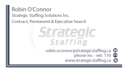 Business Card Design by Lisette Designs for Strategic Staffing Solutions Inc | Design: #1979360