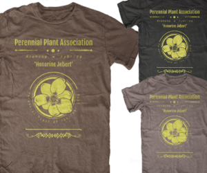 T-shirt Design by Hidden Sketches for Perennial Plant Association | Design: #7675629