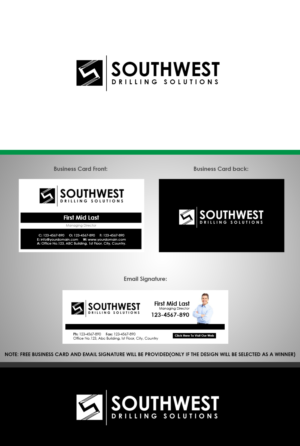 Logo Design by Moustache-Graphics for Southwest Drilling Solutions, LLC | Design: #7659266