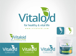 The perfect supplement for those who love a healthy and vital life. | Logo Design by nikkiblue