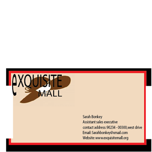 Business Card Design by laban