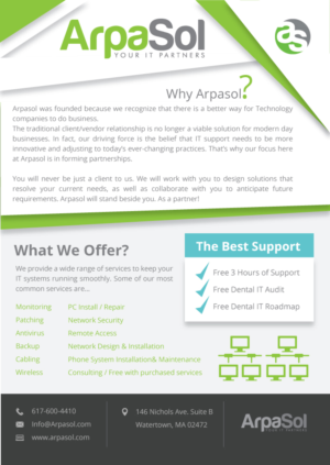 Flyer Design by Nightmist for Arpasol | Design #7588585