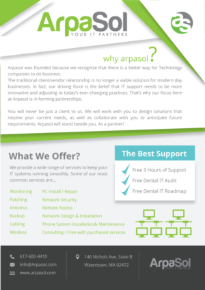 Flyer Design by Nightmist for Arpasol | Design: #7599265