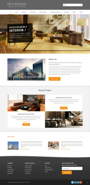 Wordpress Design by pb for Redbarn Technology Services | Design: #7596129