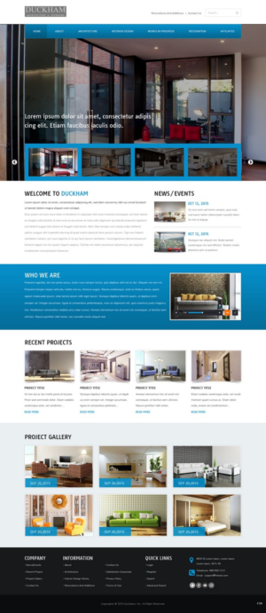 Wordpress Design by pb for Redbarn Technology Services | Design: #7606391