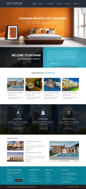 Wordpress Design by pb for Redbarn Technology Services | Design: #7606397
