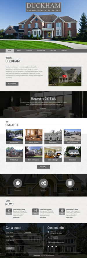 Wordpress Design by rightway for Redbarn Technology Services | Design: #7612194